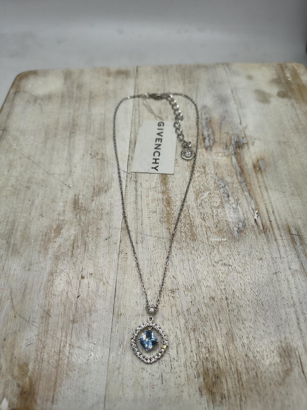 Givenchy Silver-Tone Stone Necklaces